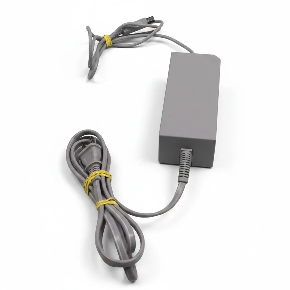 Nintendo Wii AC Adapter OEM RVL-002 Grey Power Supply Cord Genuine Console Cable